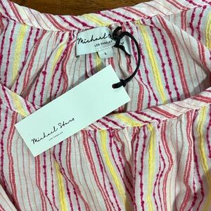 Michael Stars Multicolor Striped maxi dress